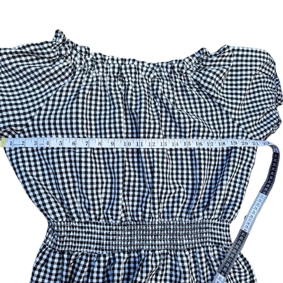 Buffalo David Bitton Seersucker Top Size M - Picture 3 of 6